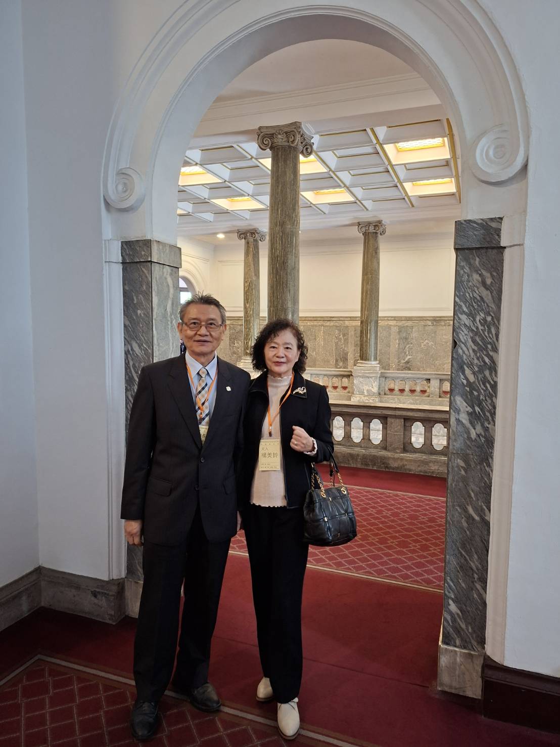 1140105 廖年亨理事長率領本會理監事入府晉見總統