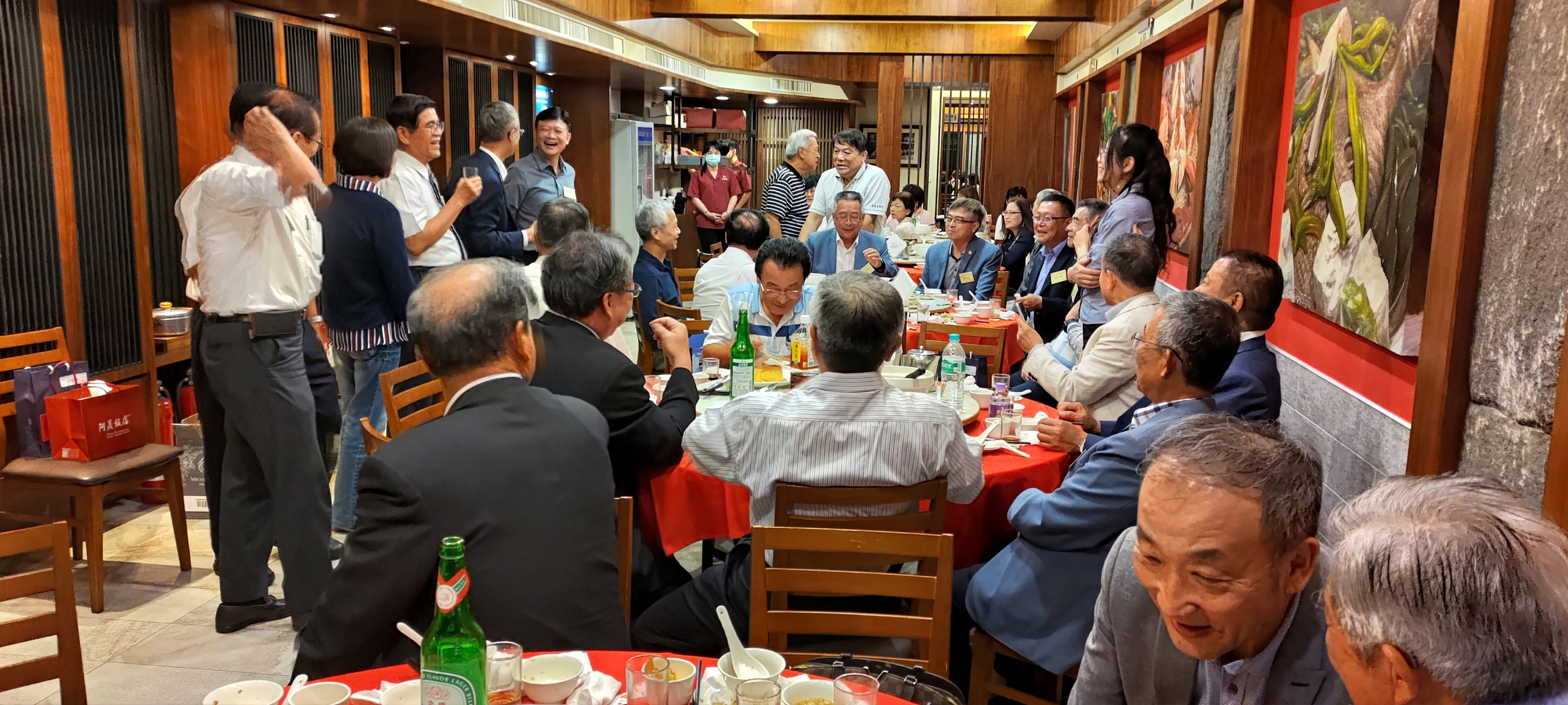 本會第一屆第十次理監事會聯席會於110年4月29日在台南首廟天壇舉行